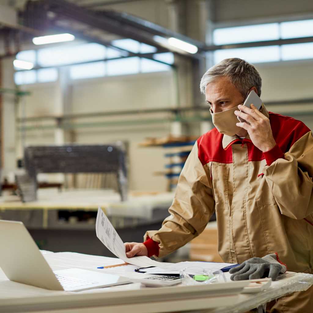 Carpenter placing additional purchase order